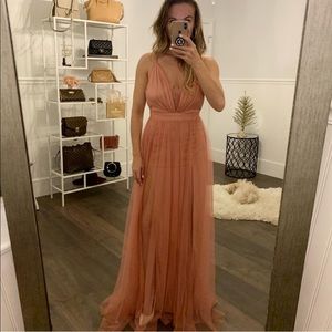 Gorgeous tulle maxi dress